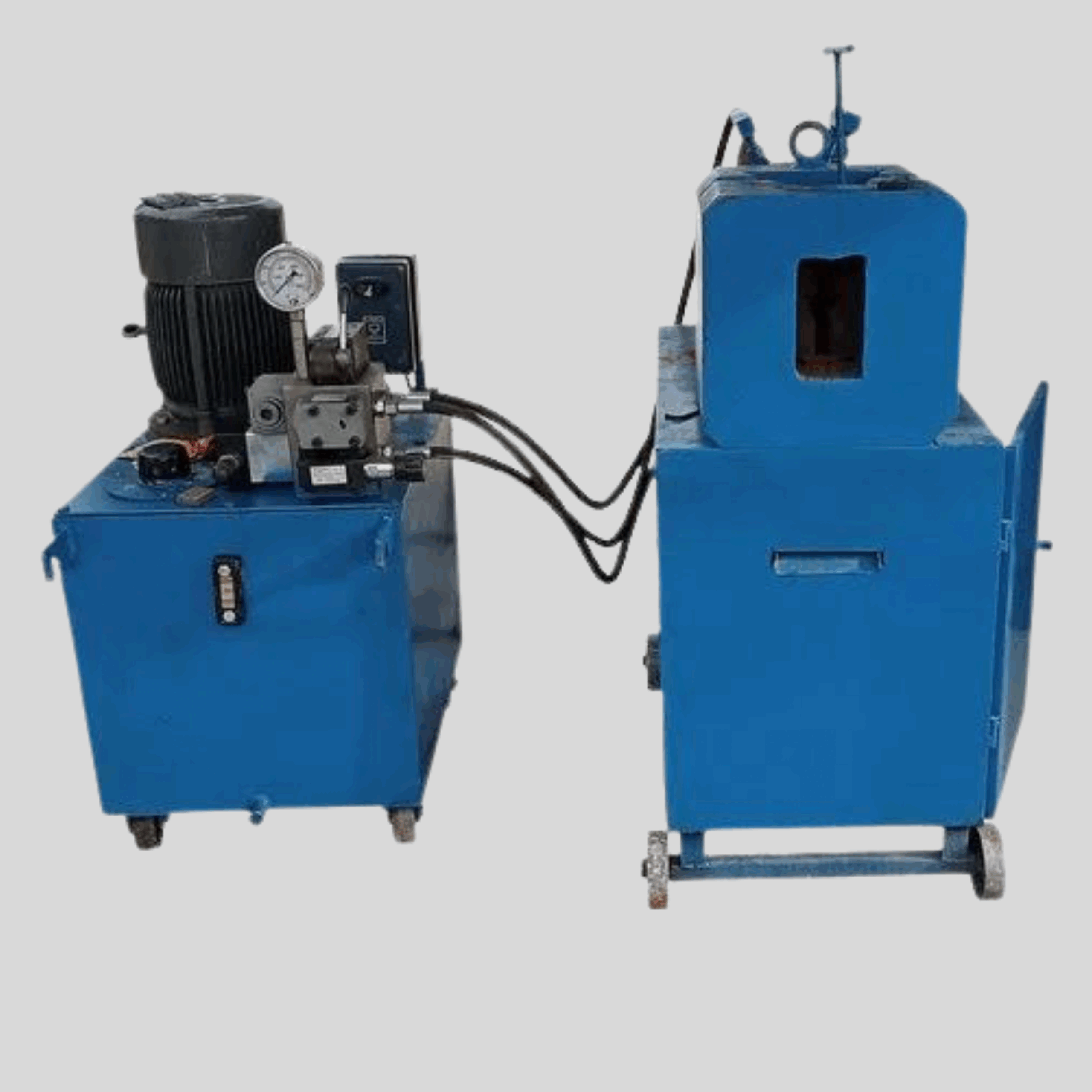 TMT cold forging machine by ShreeShakti Nextgen – precision metal forming equipment for construction without heating, ideal for rebar processing.